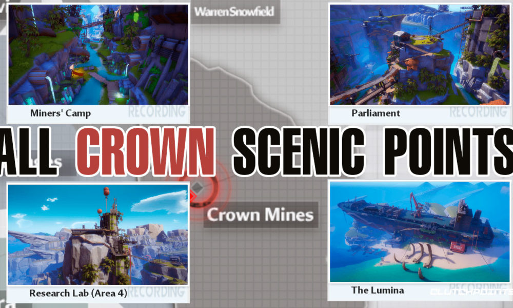 Tower of Fantasy Guides: All Crown Travel Logs: Scenic Points