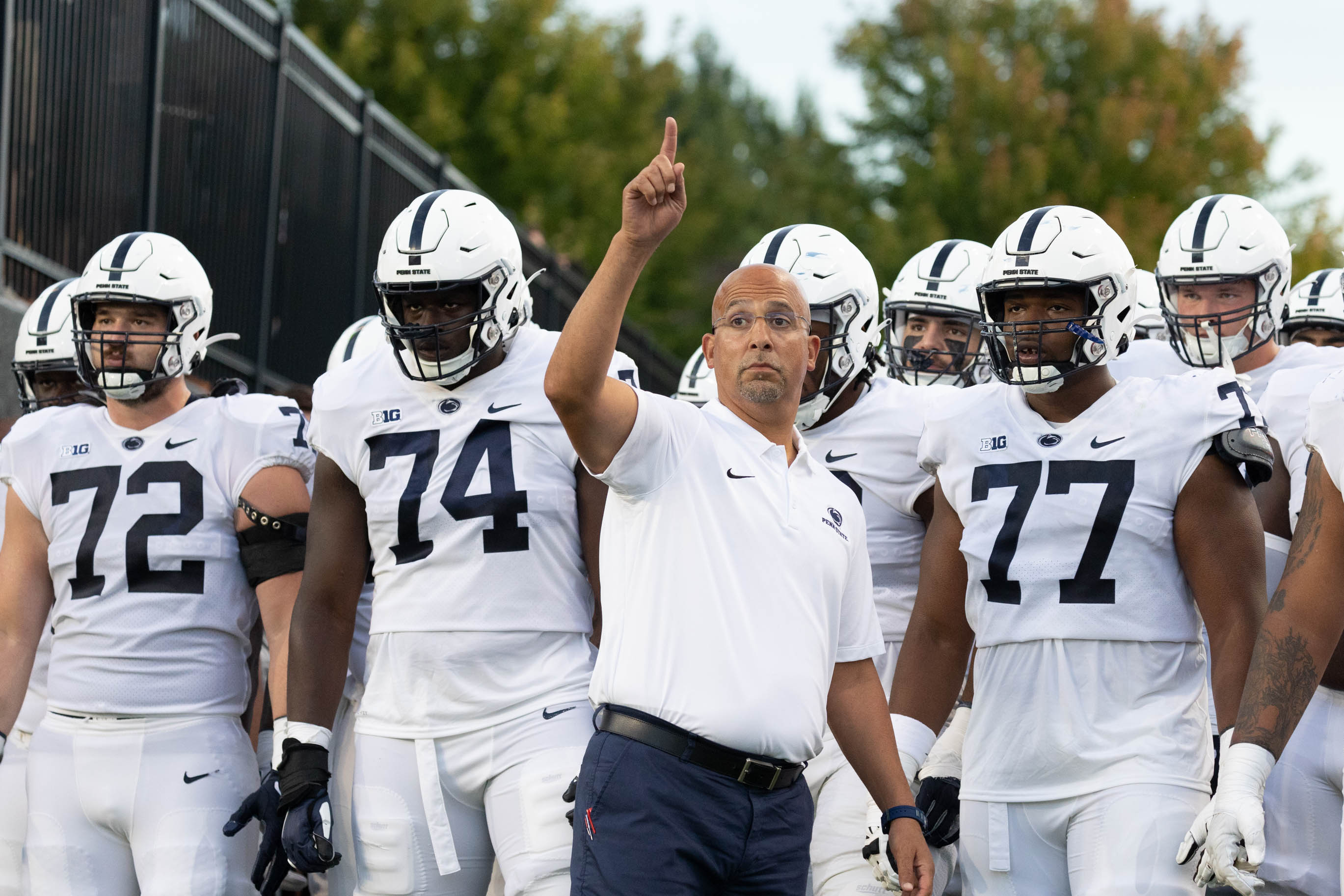 James Franklin hints at logistical adjustment to Penn State’s gameday routine for trip to Auburn