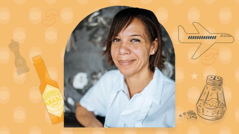 Award-winning chef Nina Compton shares her favorite tips on how to make airplane food taste better
